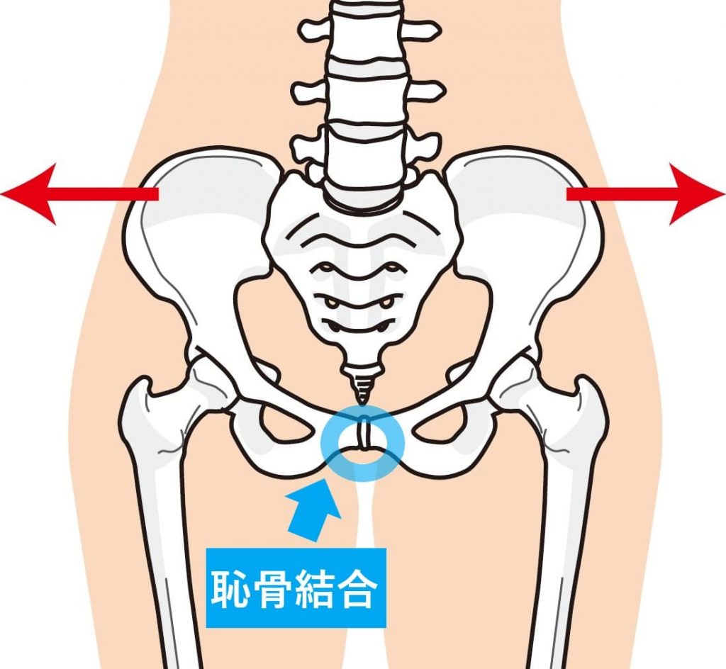 骨盤の開き